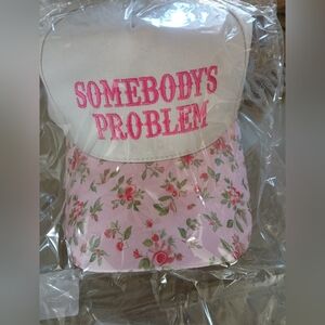 NWT SOMEBODYS PROBLEM BASEBALL HAT